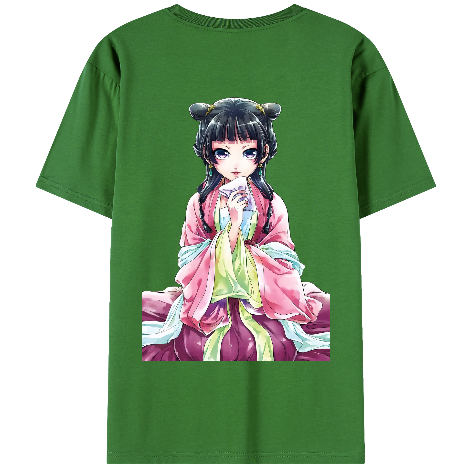 （画像用） 薬屋のひとりごと The Apothecary Diaries レディース半袖Tシャツ(バックプリント)